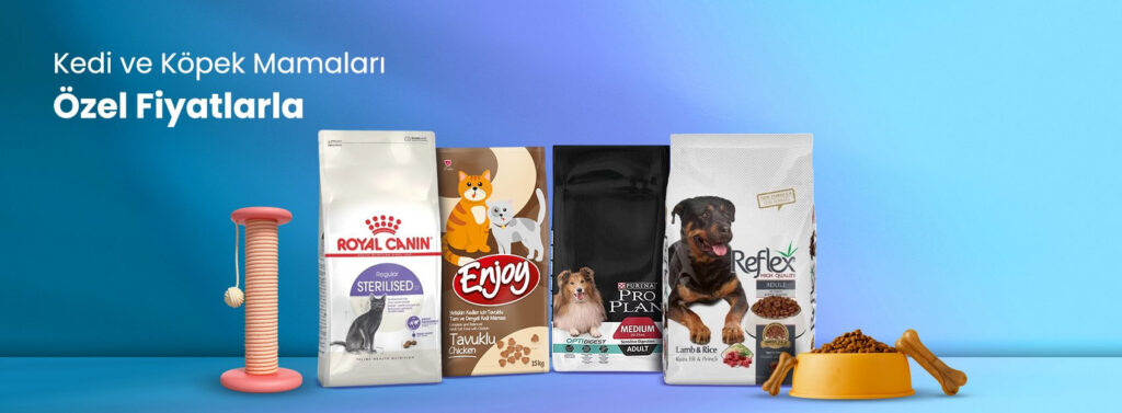 Kedi ve köpek mamaları