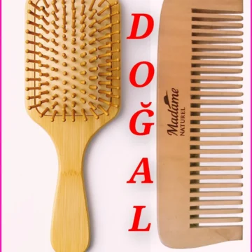0 DOĞAL BAMBU VE ŞİMŞİR TARAK