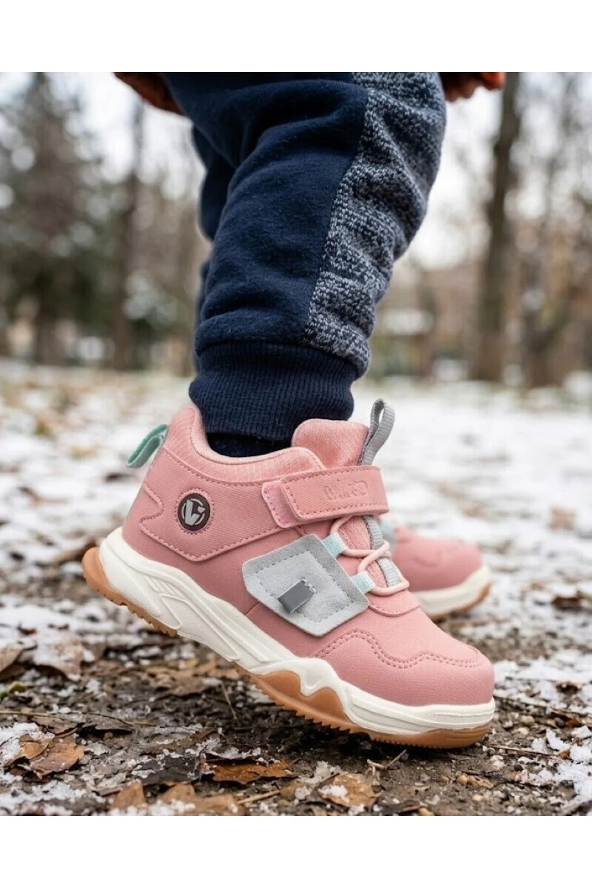 22-30 Numara İçi Kürklü Günlük Unisex Kız- Erkek Çocuk Bot Kar Botu - Görsel 12
