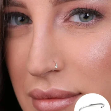 316L CERRAHİ ÇELİK TEK TOPLU HALKA HIZMA PİERCİNG