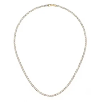 3mm Gold Su Yolu Kolye