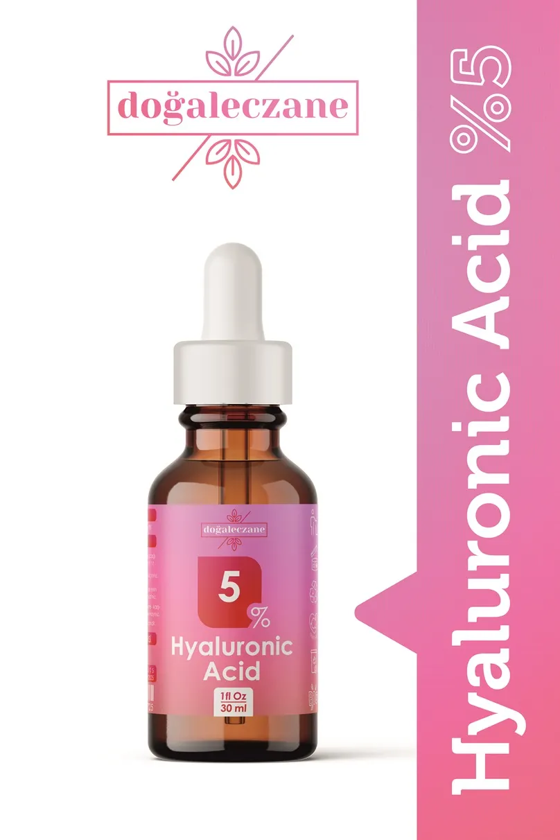 Hyaluronik Asit %5 Serum Dolgunluk veren Yüz Serumu 90 ml