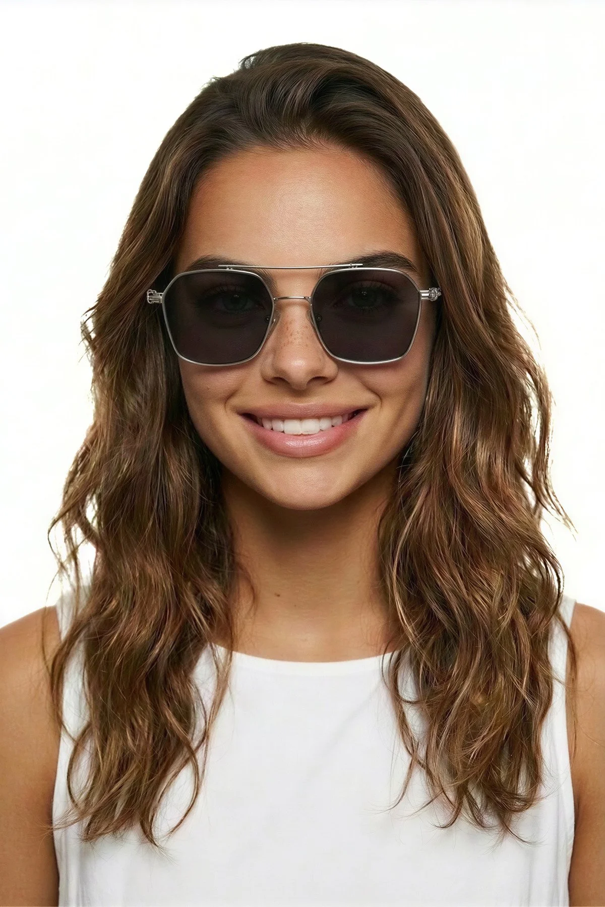 Albacete Silver Unisex Güneş Gözlüğü - Görsel 4