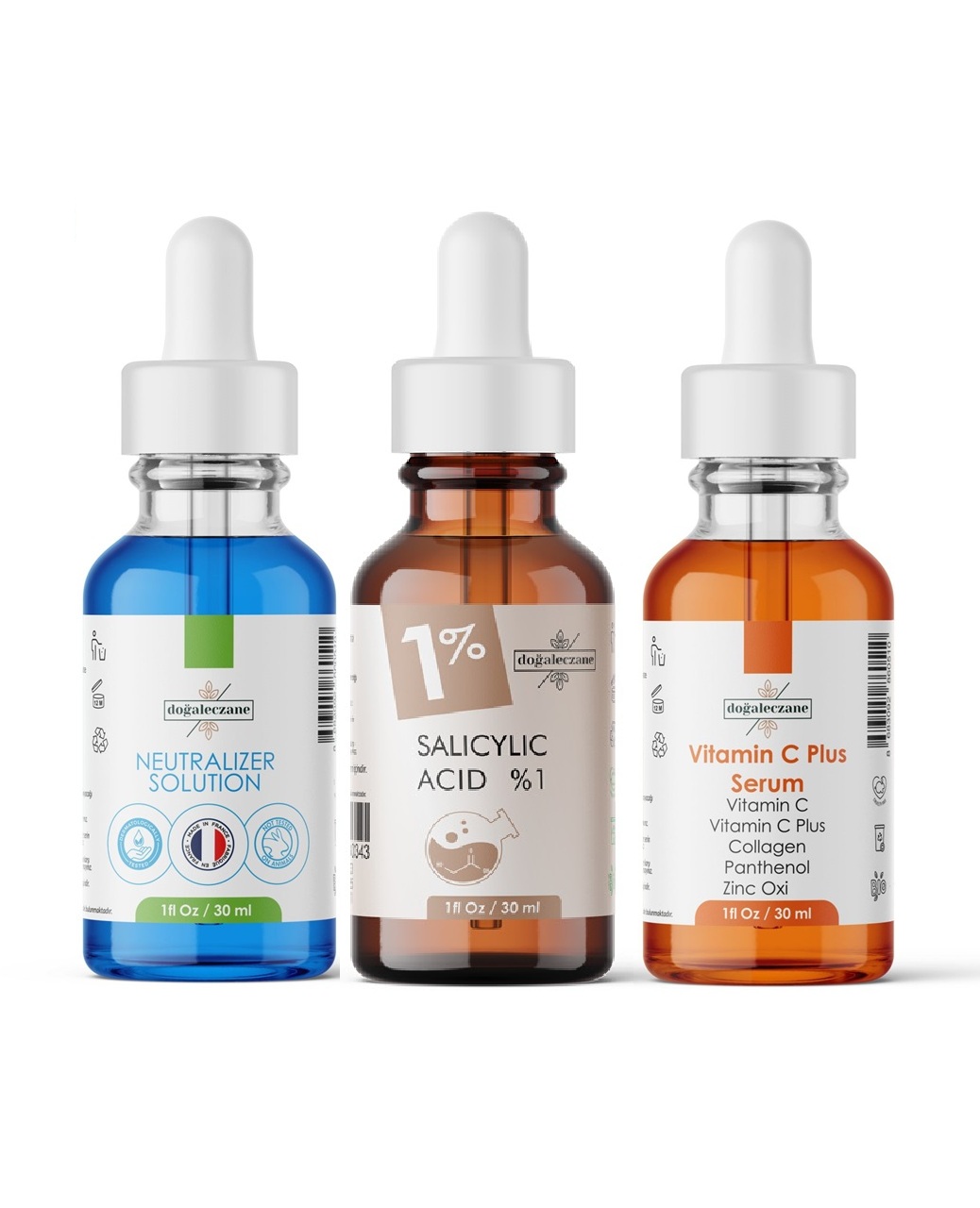 Salisilik Asit %1 Peeling üçlü set