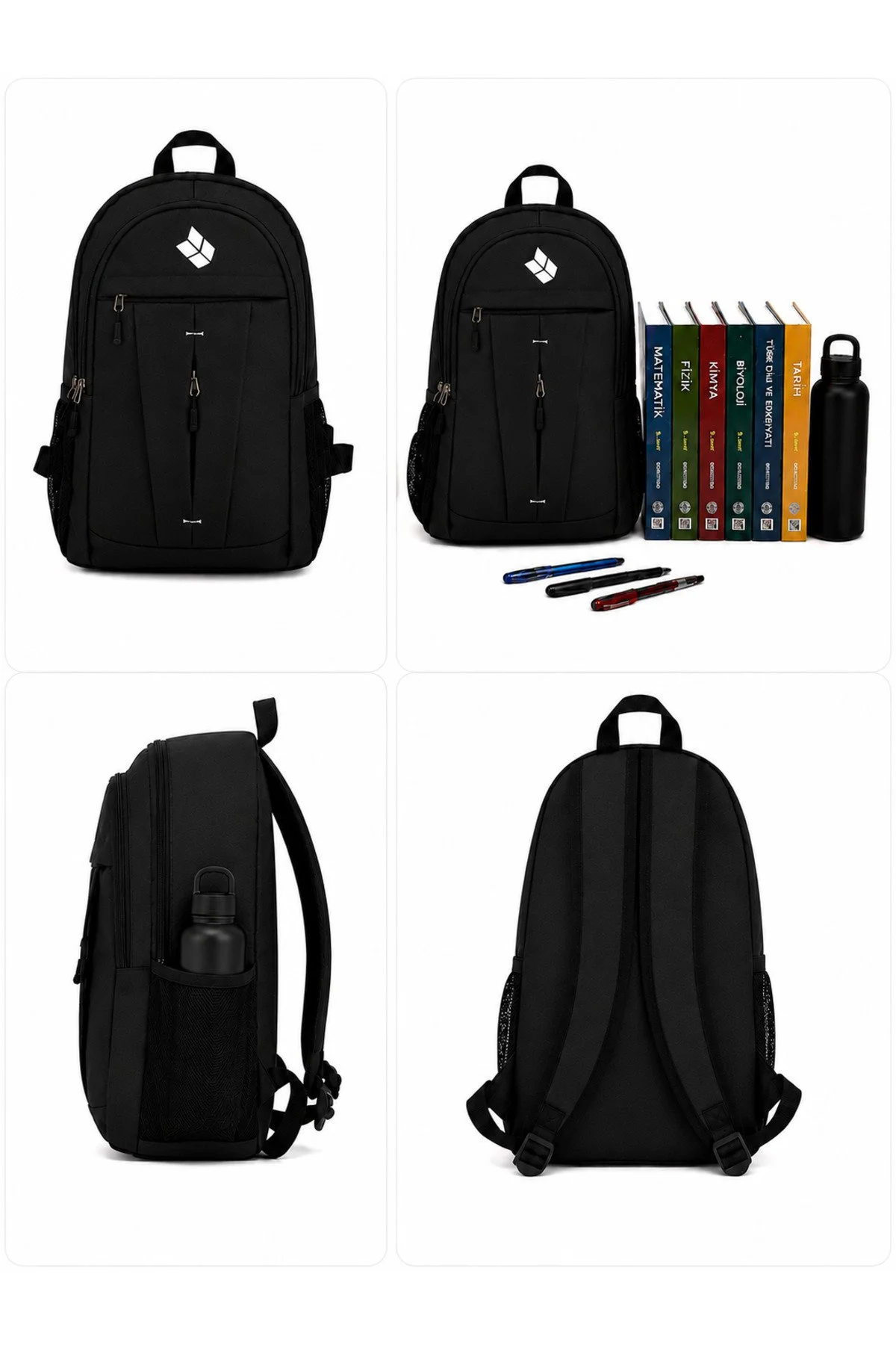 AXEBAG Çok Gözlü,Su Geçirmez,Spor,Laptop,Seyahat Ve Günlük Kullanım Sırt Çantası - Görsel 6