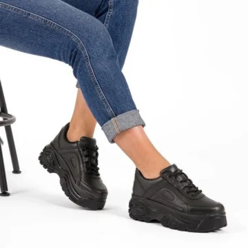 Ayax 12432 Kalın Yüksek Taban Bayan Spor Ayakkabı (36-40)