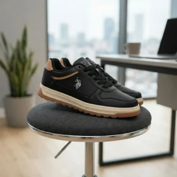 BELO Siyah-Kırık Beyaz Erkek Sneaker