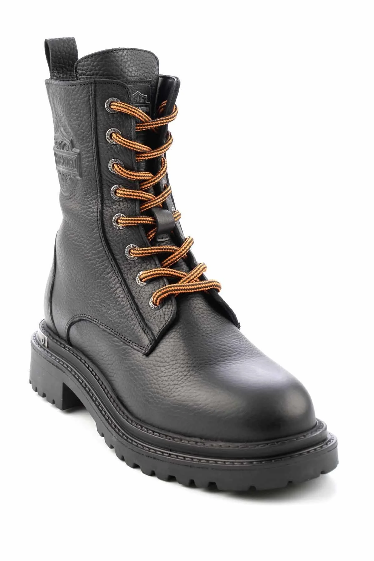 Black Leather Kadın Bot & Bootie HD0777002303 - Görsel 3