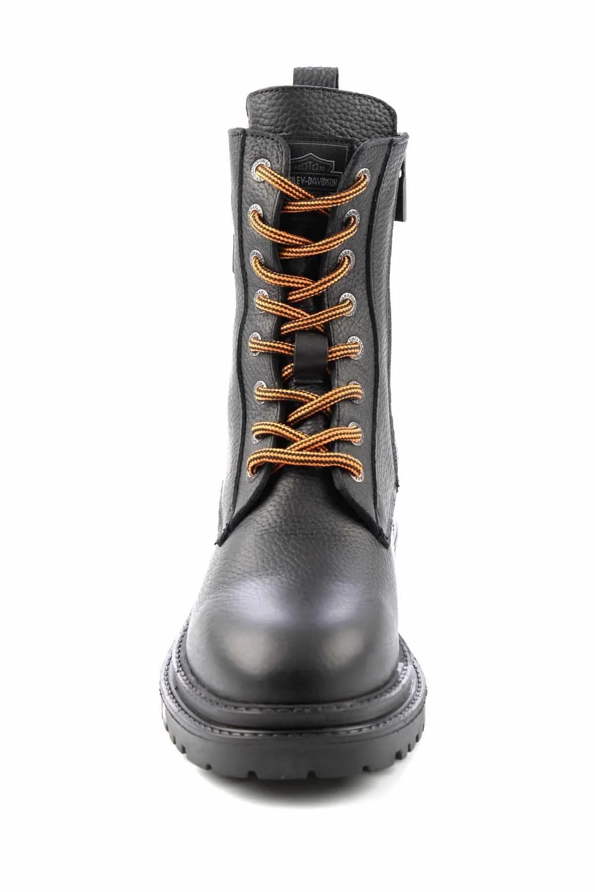 Black Leather Kadın Bot & Bootie HD0777002303 - Görsel 4