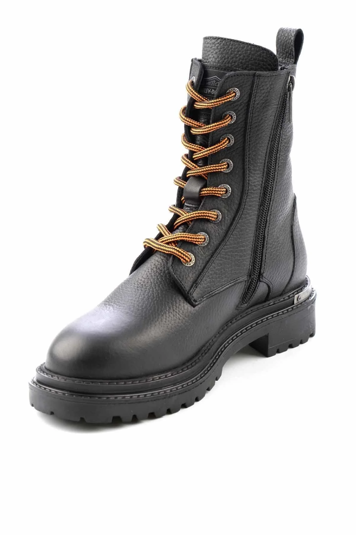 Black Leather Kadın Bot & Bootie HD0777002303 - Görsel 5