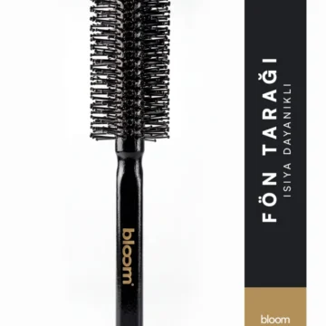 Bloom – Isıya Dayanıklı Profesyonel Fön Tarağı – Yuvarlak Saç Şekillendirici Fırça