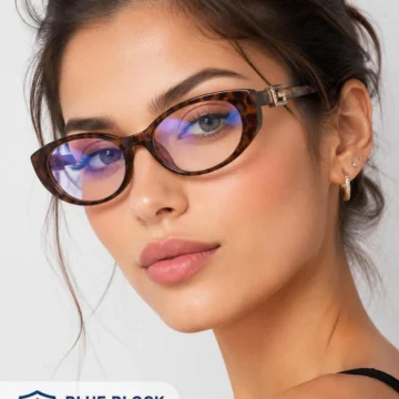 Blue Block Mavi Işık Korumalı Bilgisayar Gözlüğü | UV400 Korumalı | Hafif Unisex Şeffaf Cam | Dijital Ekran Koruması