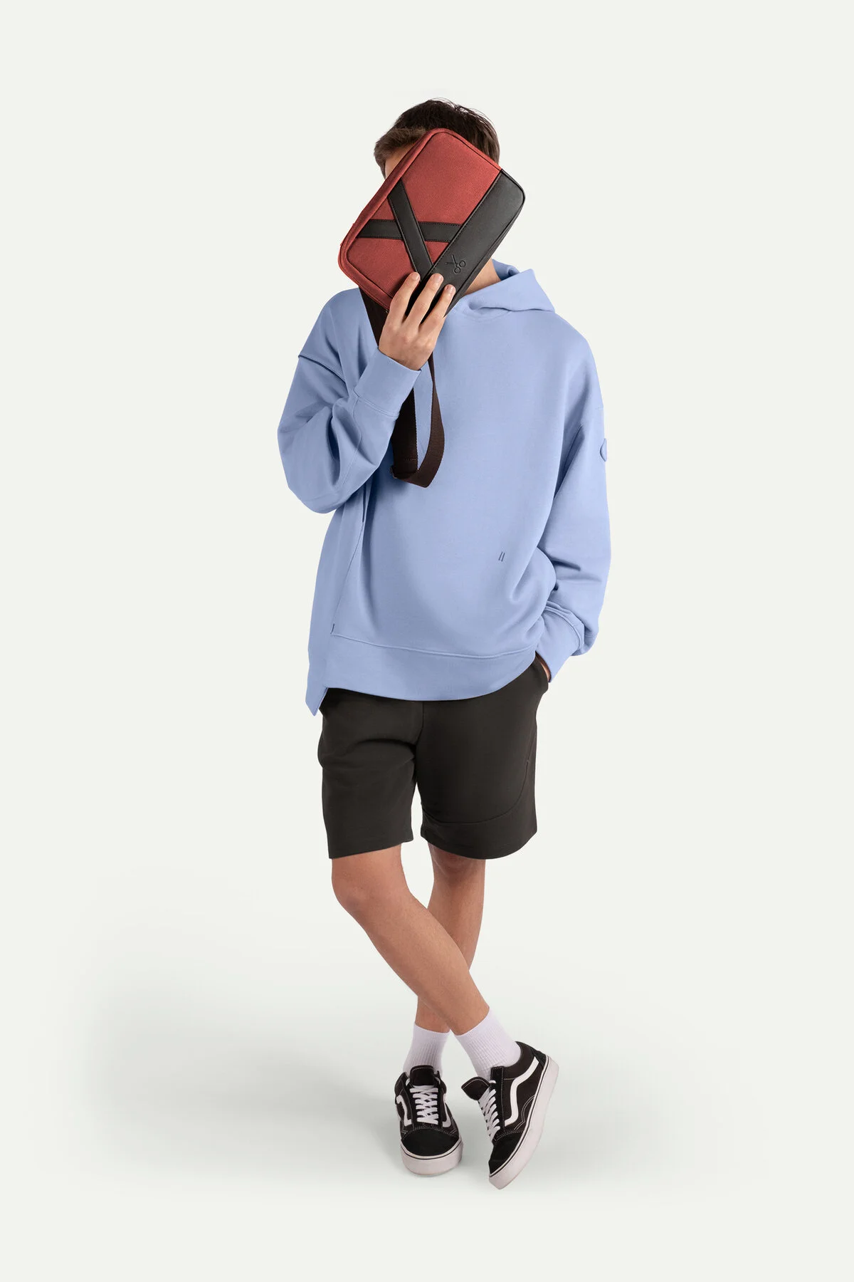Bordo Unisex Çapraz Çanta | (Nougrod - Brick) - Görsel 6
