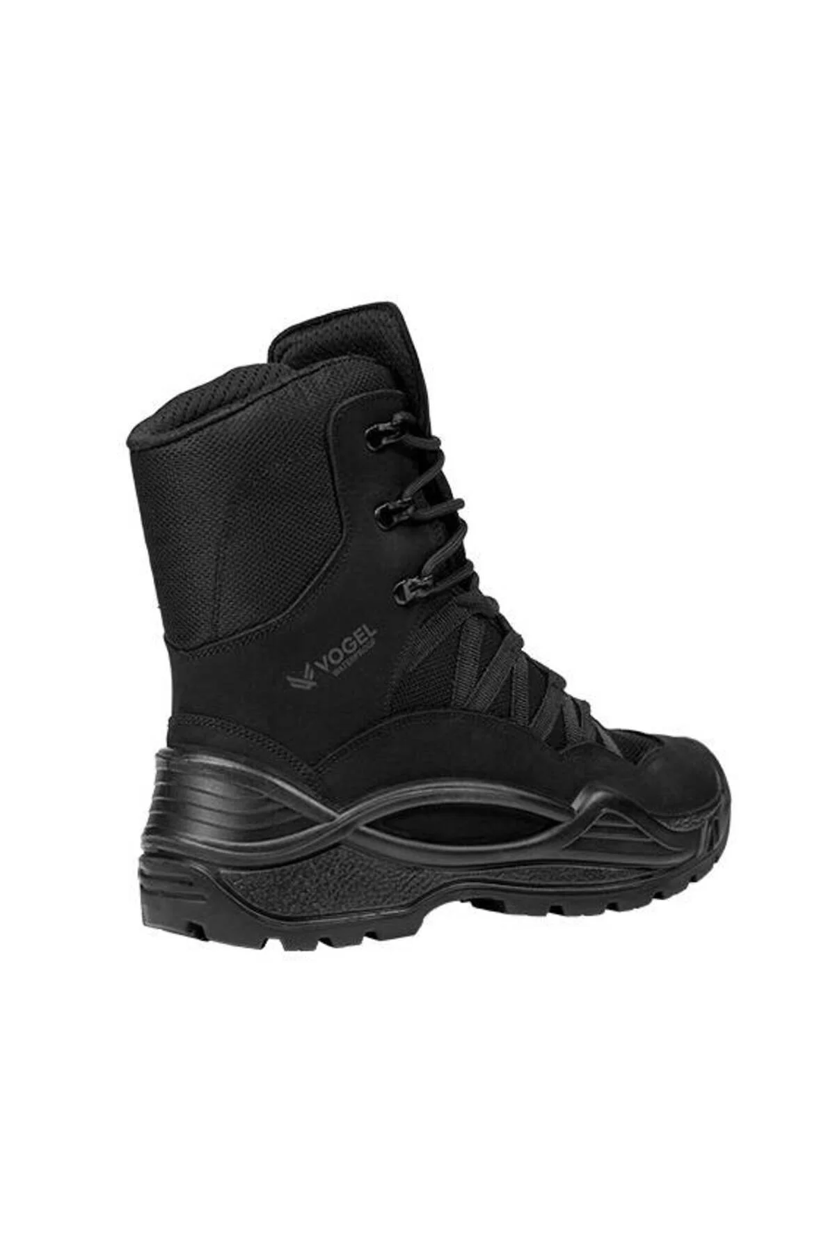C 1490 Su Geçirmez Membranlı Kışlık Nubuck Deri Tactical Askeri Bot - Siyah/Black - Görsel 5