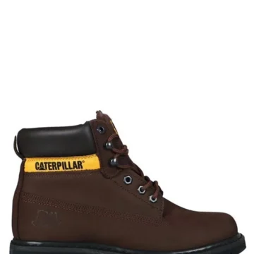 Cat 015G100095 COLORADO Deri Unisex Bot SİYAH-NUBUK