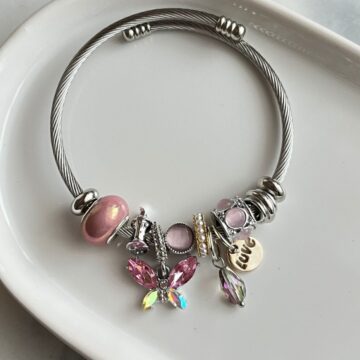 çelik Pandora Kadın Charm Bileklik