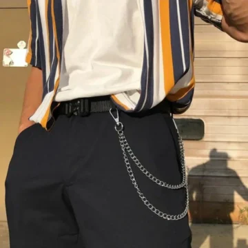 Chain İkili Pantalon Zinciri