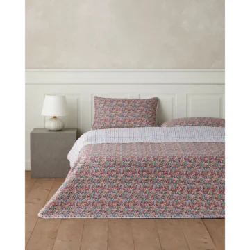 Cherry Plaid Çift Kişilik Yatak Örtüsü Takımı 200x220 cm