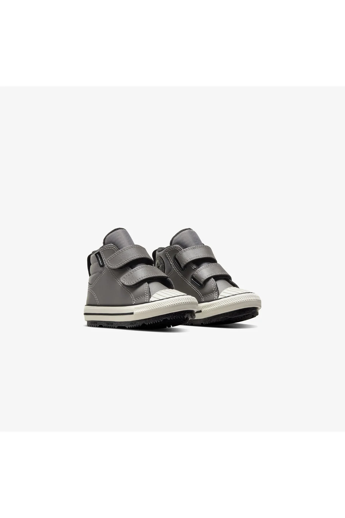 Chuck Taylor All Star Berkshire Bebek Gri Deri Bot - Görsel 2