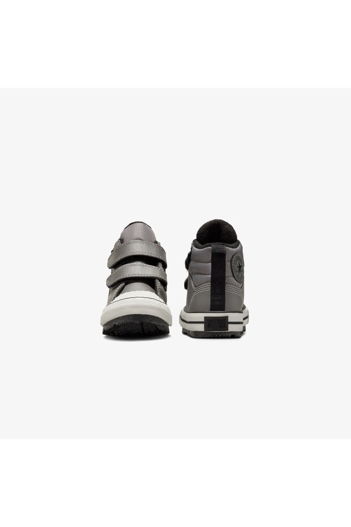 Chuck Taylor All Star Berkshire Bebek Gri Deri Bot - Görsel 3