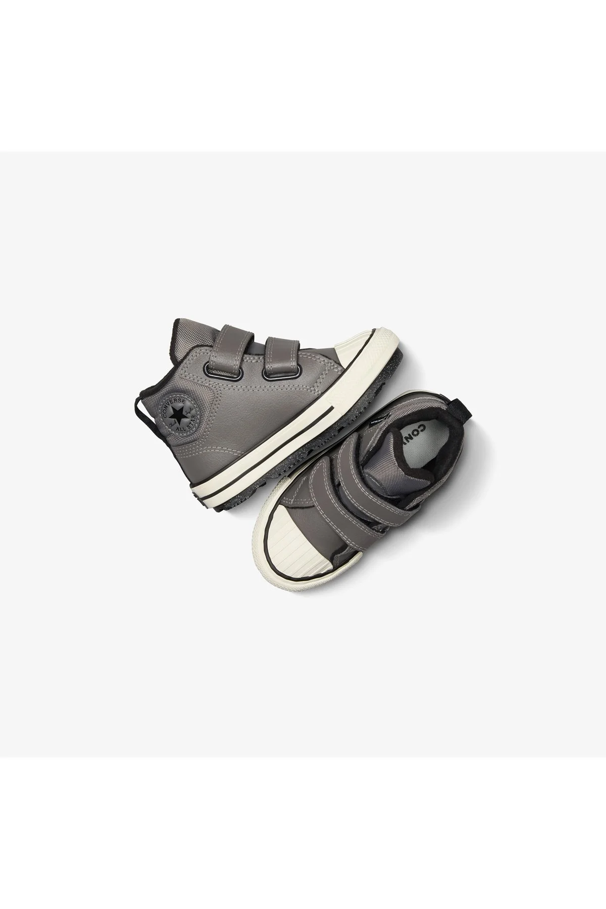 Chuck Taylor All Star Berkshire Bebek Gri Deri Bot - Görsel 7