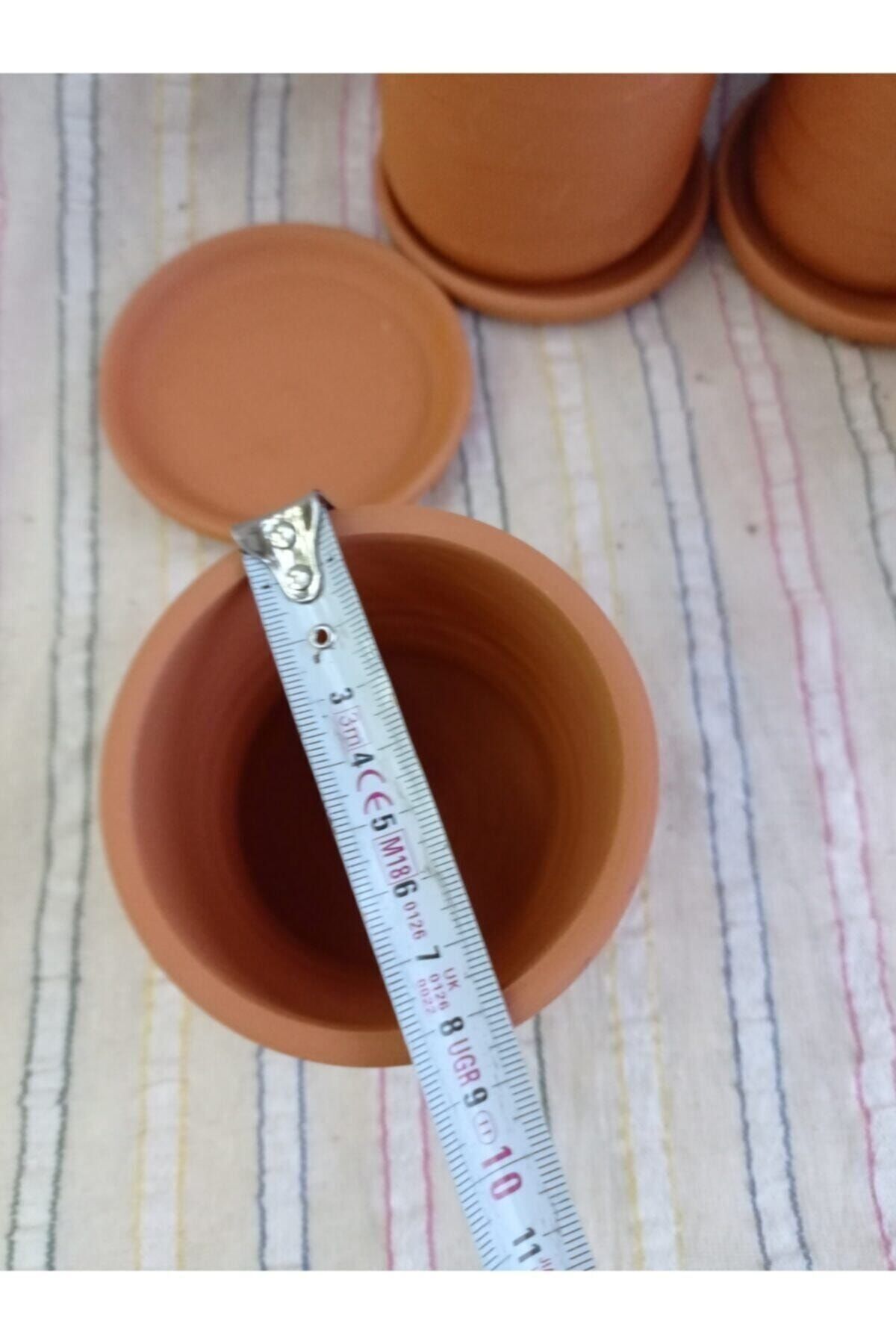 Comlekevi Toprak Saksı, Kaktüs Saksısı, Dört Adet