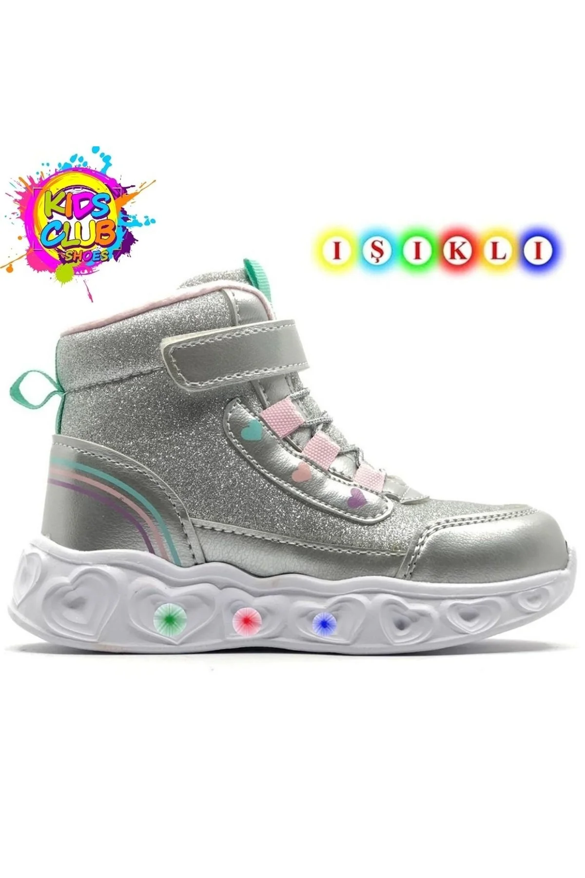 Cool Kids Ortopedik Işıklı Taban Kız Çocuk Bot SİYAH