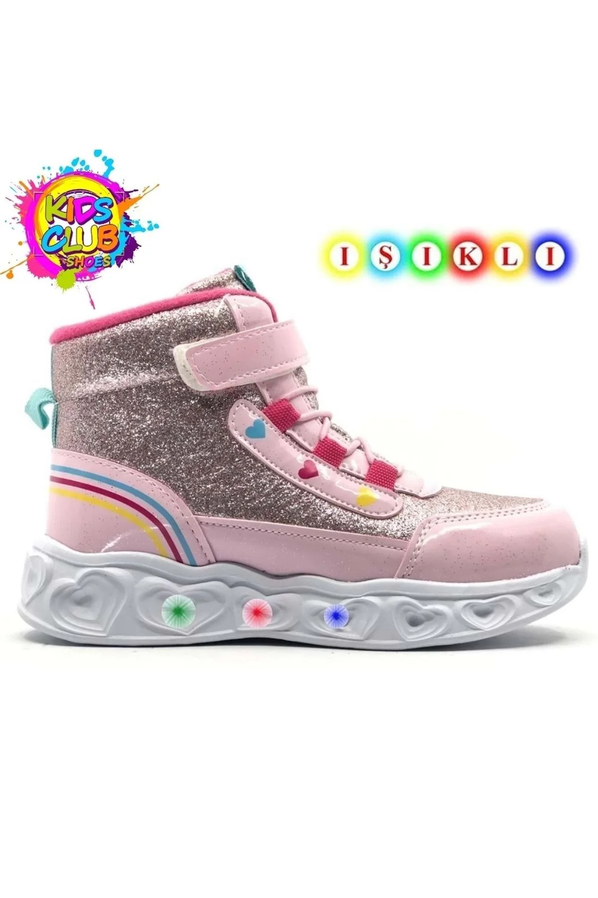 Cool Kids Ortopedik Işıklı Taban Kız Çocuk Bot SİYAH - Görsel 3