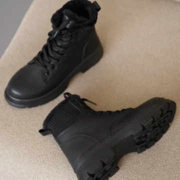 D0988 Soğuk Geçirmez Kışlık Kadın Bot & Bootie