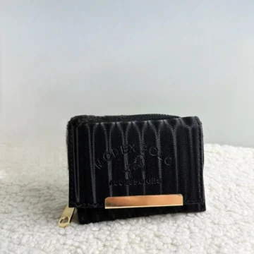 Deri bol kartlıklı mini cüzdan