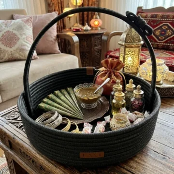Doğal jüt halat kına çerez nikah sepeti bebek sepeti çok amaçlı 30x7