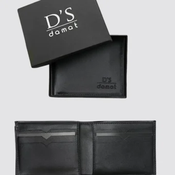 Ds Damat Kahverengi Kutulu Hakiki Deri Cüzdan
