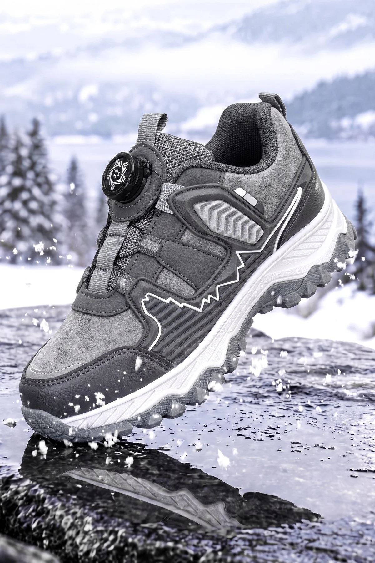 DS Himalaya Mavi Akıllı Bağcıklı Çocuk Outdoor Trekking Bot - Görsel 2