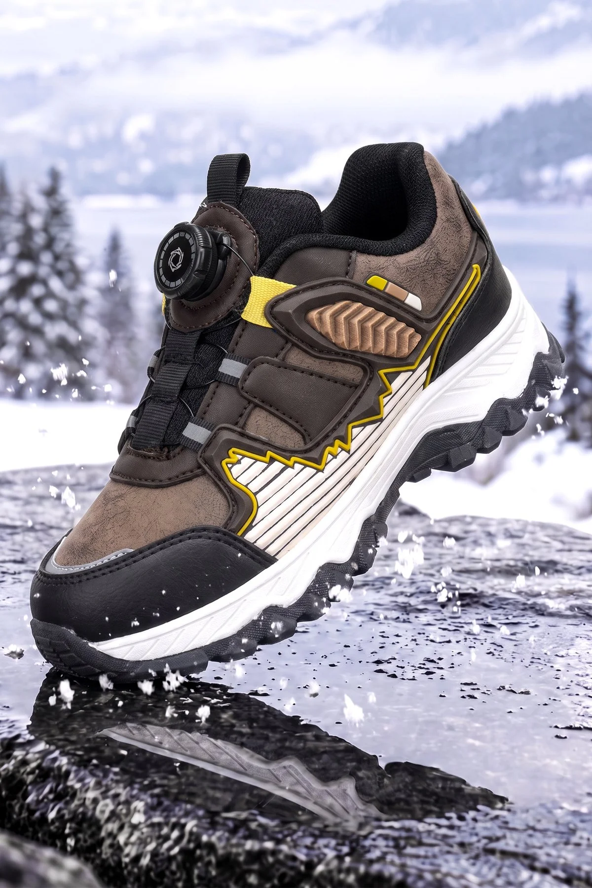 DS Himalaya Mavi Akıllı Bağcıklı Çocuk Outdoor Trekking Bot - Görsel 3
