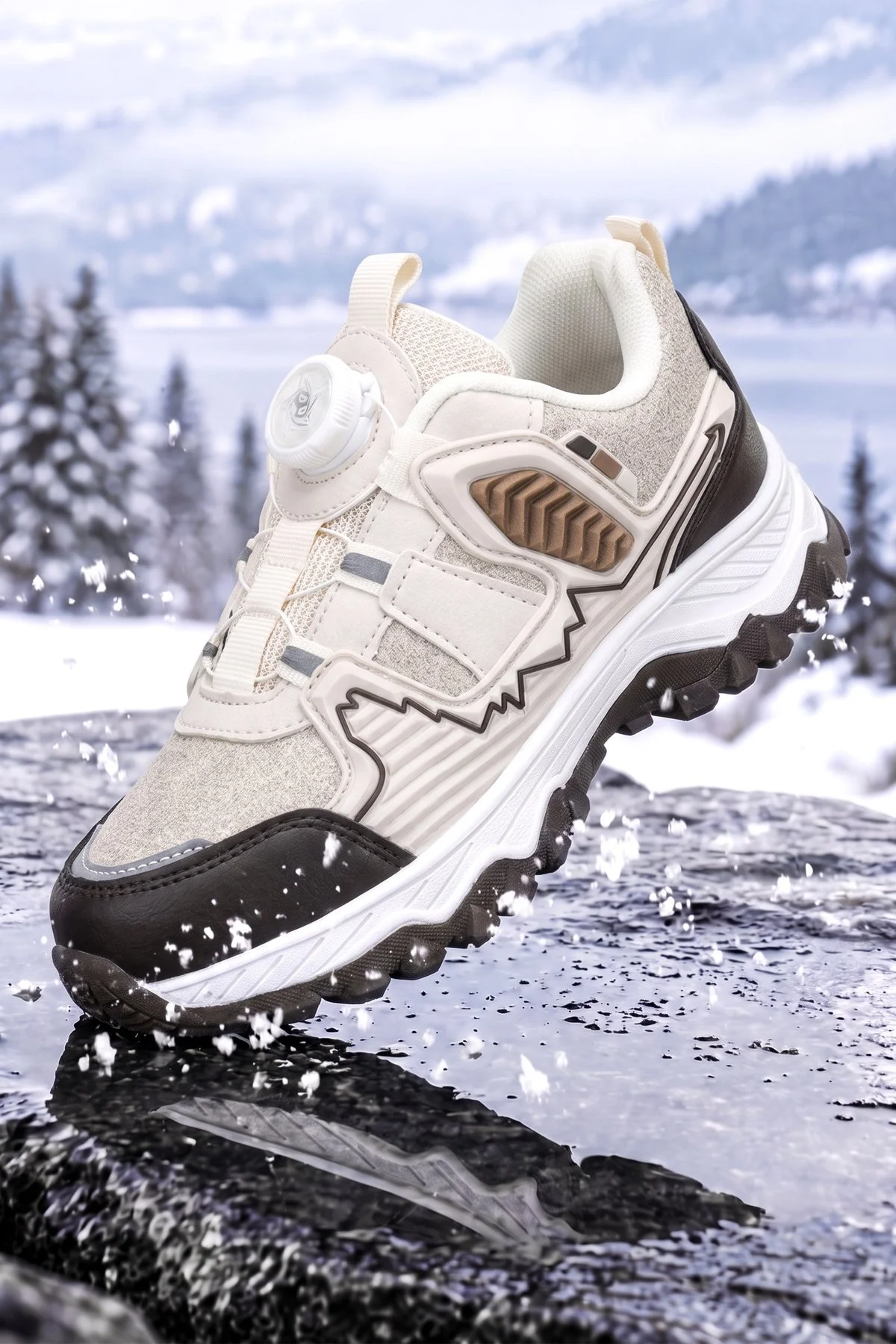 DS Himalaya Mavi Akıllı Bağcıklı Çocuk Outdoor Trekking Bot - Görsel 4