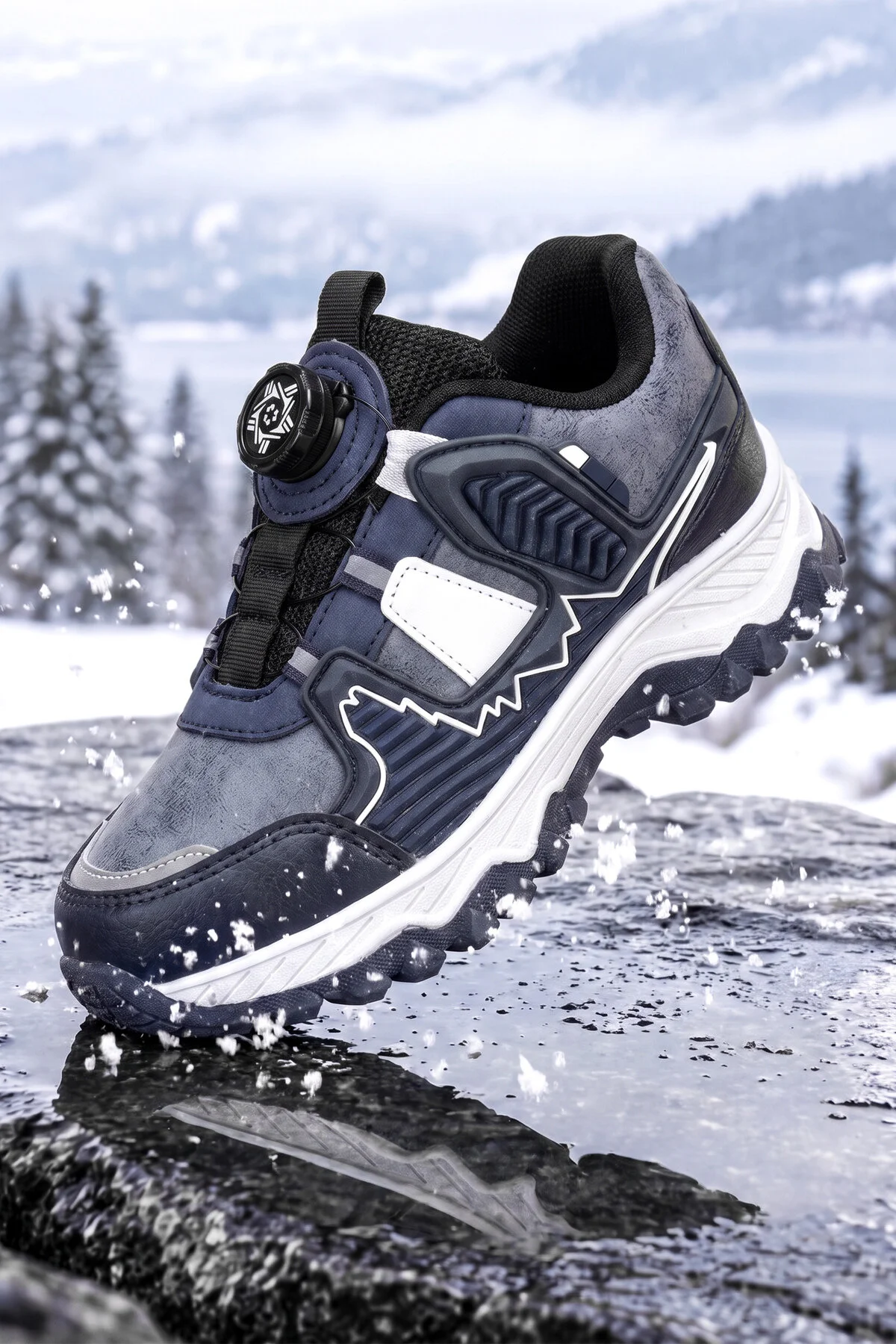 DS Himalaya Mavi Akıllı Bağcıklı Çocuk Outdoor Trekking Bot - Görsel 5