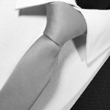 Ekstra Ince Açık Mürdüm Renk Düz Slim Fit 4 Cm Genişliğinde Kravat Mendil Seti Slim Fit Dar