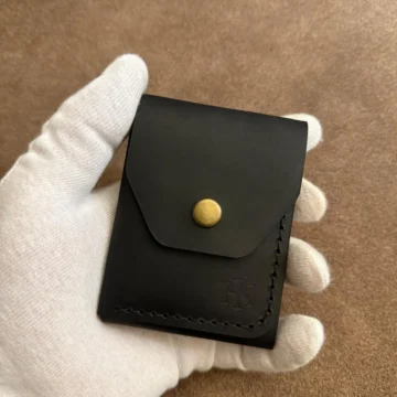 El Yapımı Hakiki Deri Cüzdan - Pure Fold K2