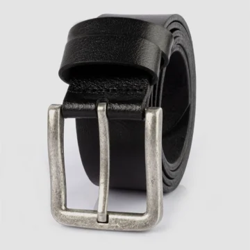 Erkek %100 Hakiki Deri 4 cm Spor Siyah Kemer