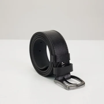 Erkek %100 Hakiki Deri 4 Cm Spor Siyah Kemer