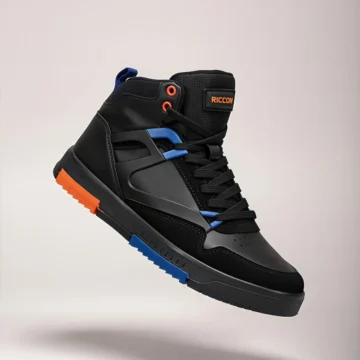 Erkek Comfort Sneaker Bot 001263 Siyah Saks
