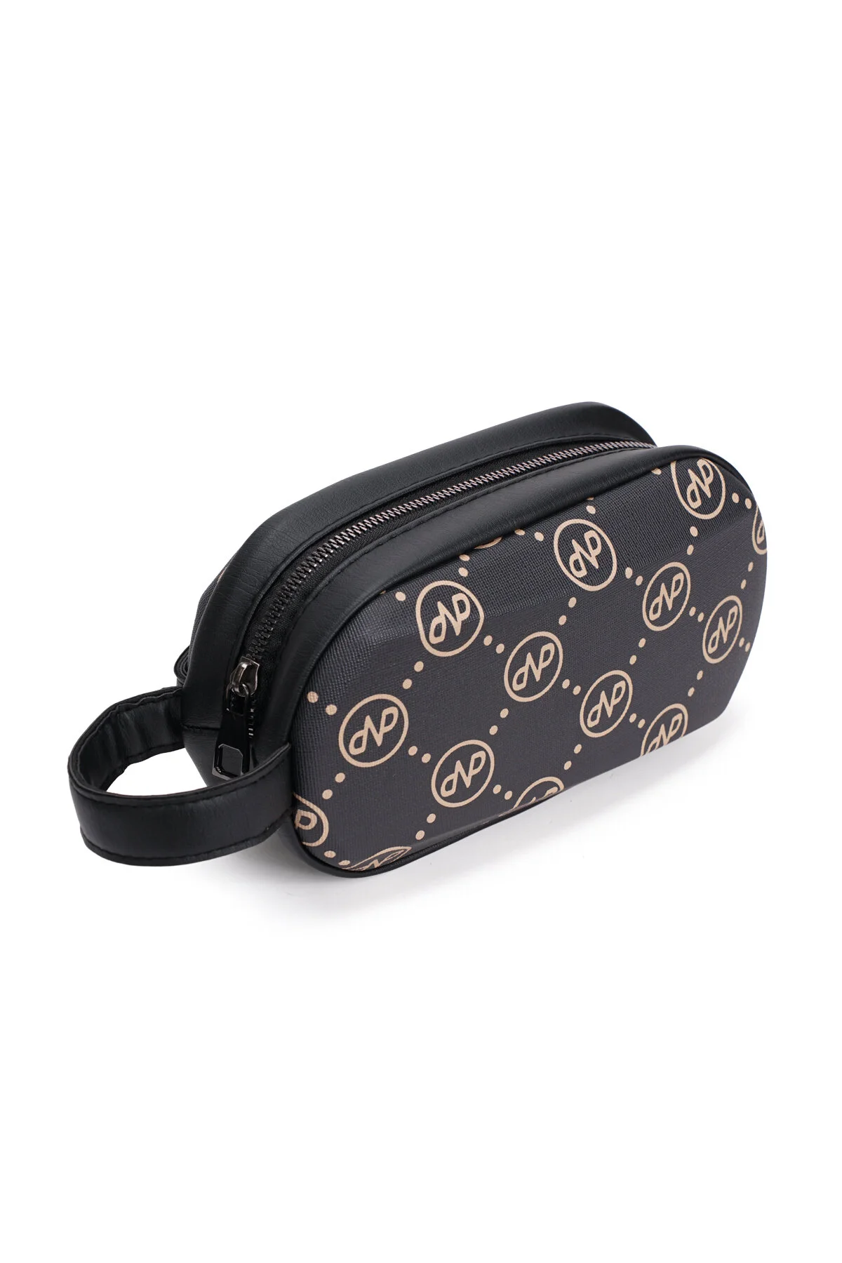 Erkek Deri Portföy Clutch Traş Kozmetik Bakım ve Günlük El Çantası - Görsel 2