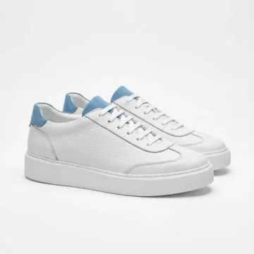 Erkek deri sneaker ayakkabı