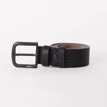 Erkek Kahverengi Casual Suni Deri Jean Kot Kemeri