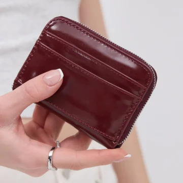Fermuarlı Rugan Cüzdan CZDN122-F6