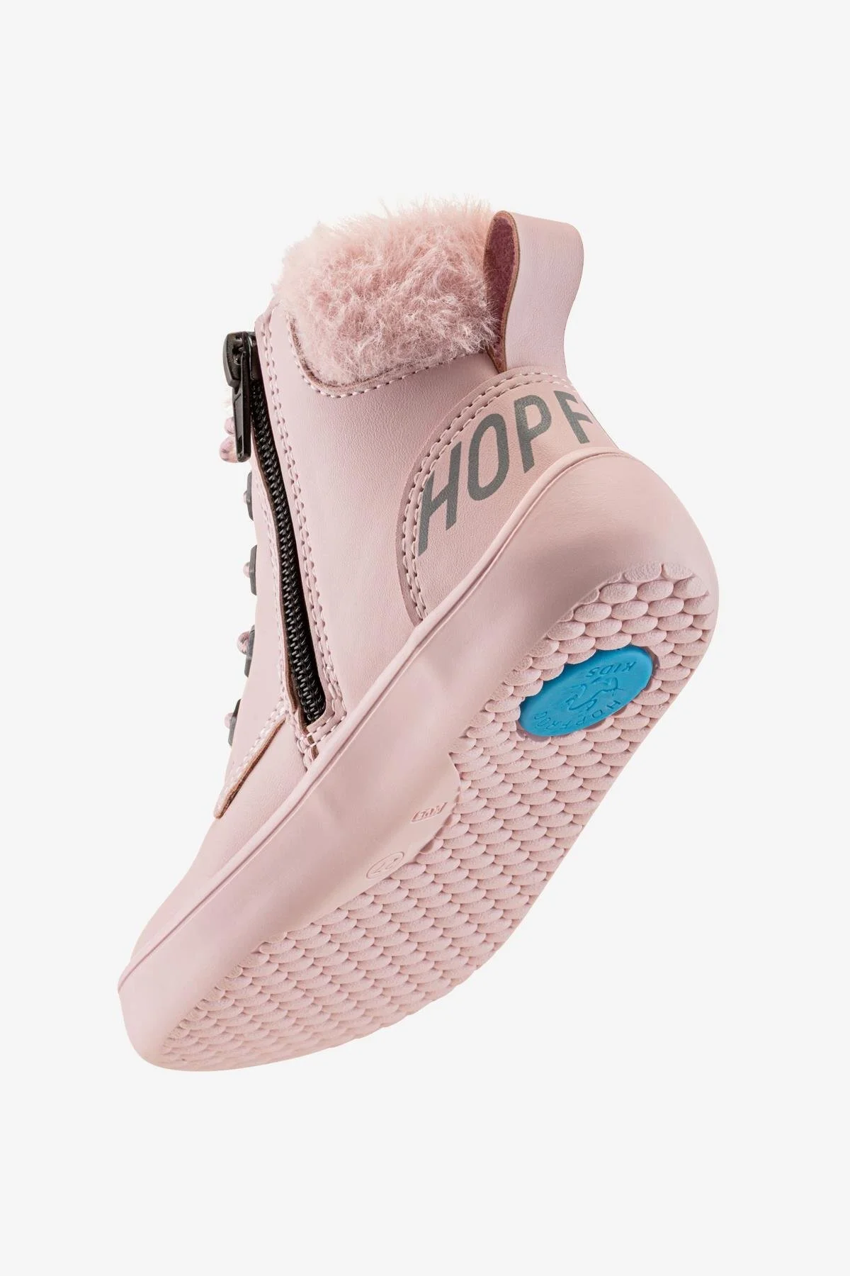 Furry Boots Pembe Lotus Barefoot Çocuk Botu - Görsel 11