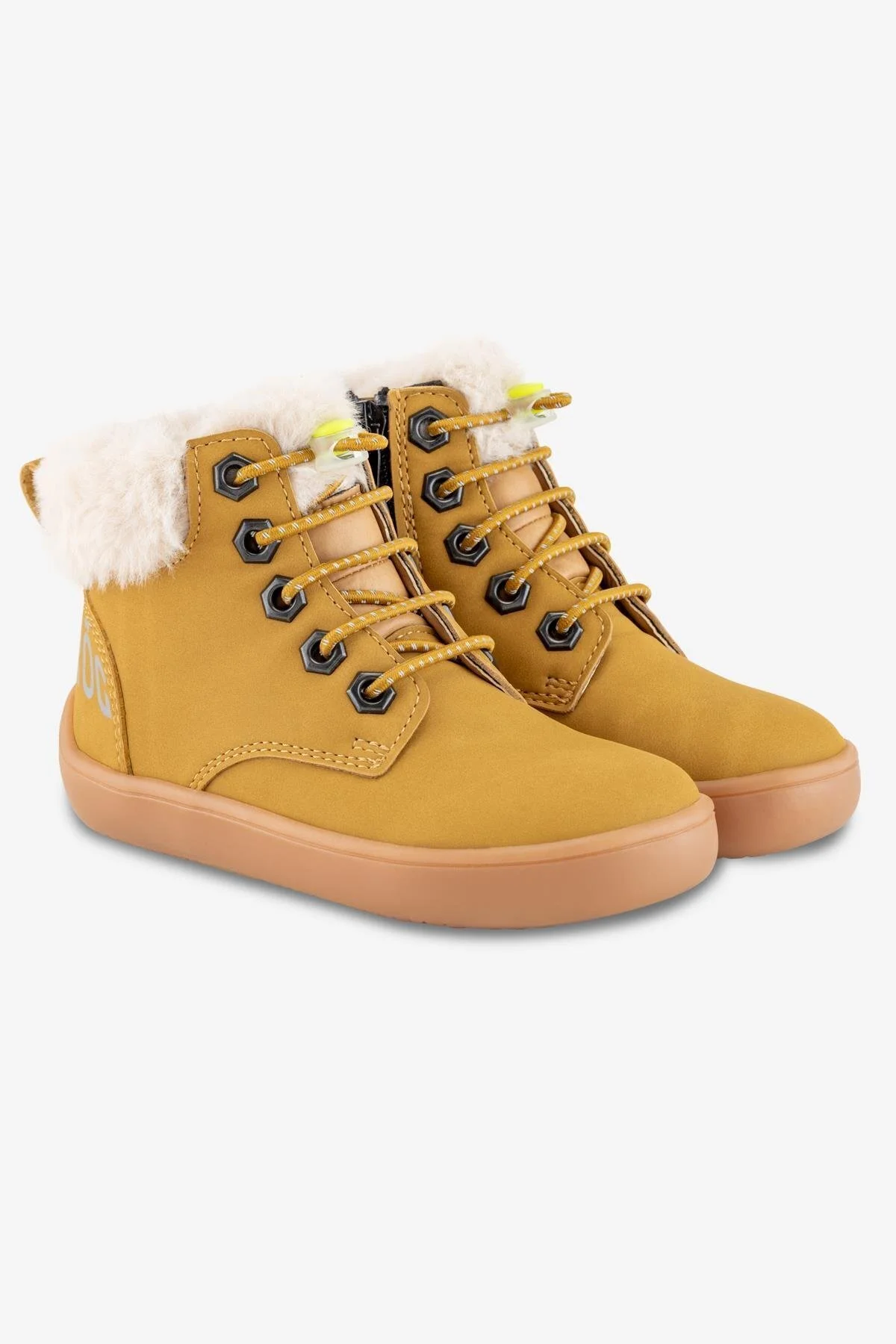 Furry Boots Pembe Lotus Barefoot Çocuk Botu - Görsel 3
