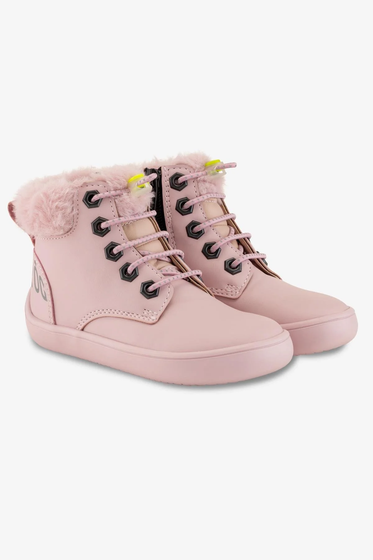 Furry Boots Pembe Lotus Barefoot Çocuk Botu - Görsel 4