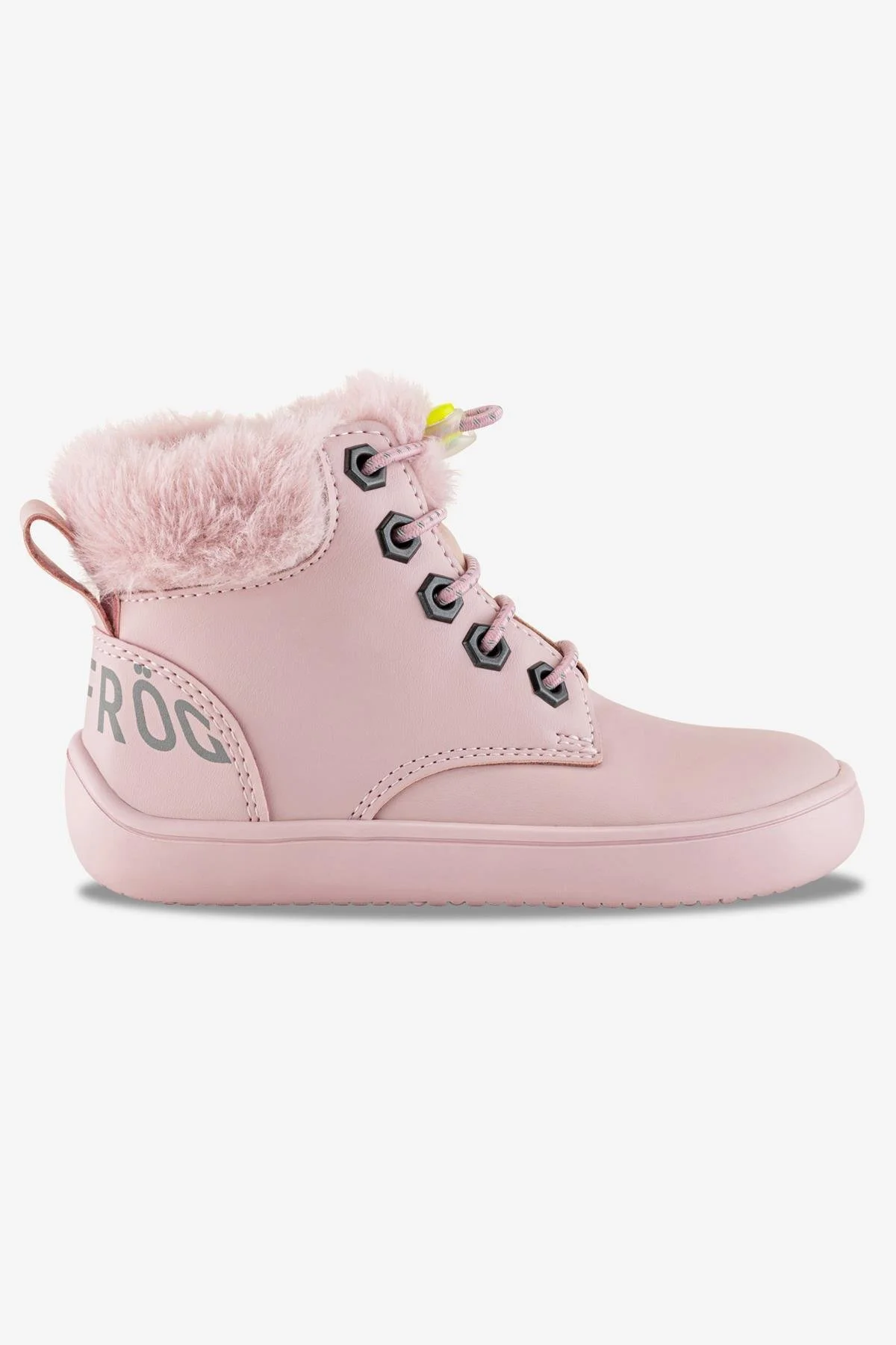 Furry Boots Pembe Lotus Barefoot Çocuk Botu - Görsel 9
