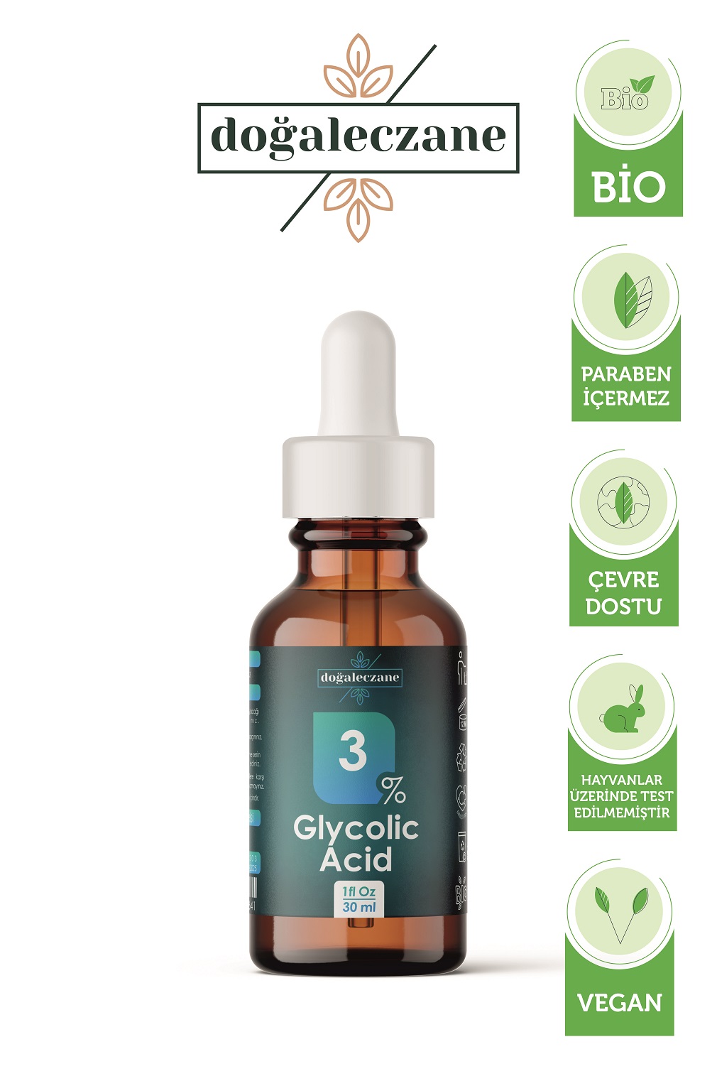 Glikolik Asit %3 Set Glikolik Asit Peelingi 90 ml